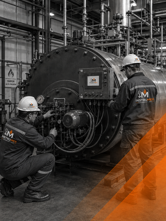 Equipo y servicio de INSTRUMEX Combustión
