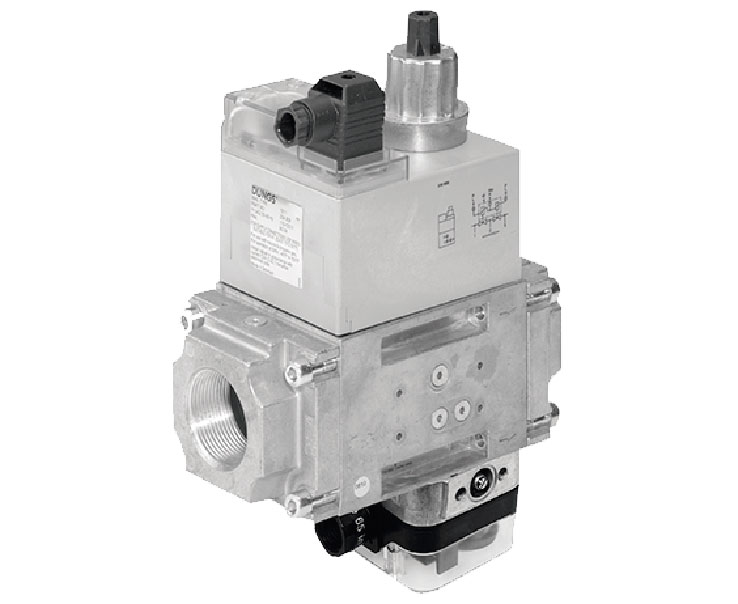 Válvula doble solenoide Dungs serie DMV 622 y POC