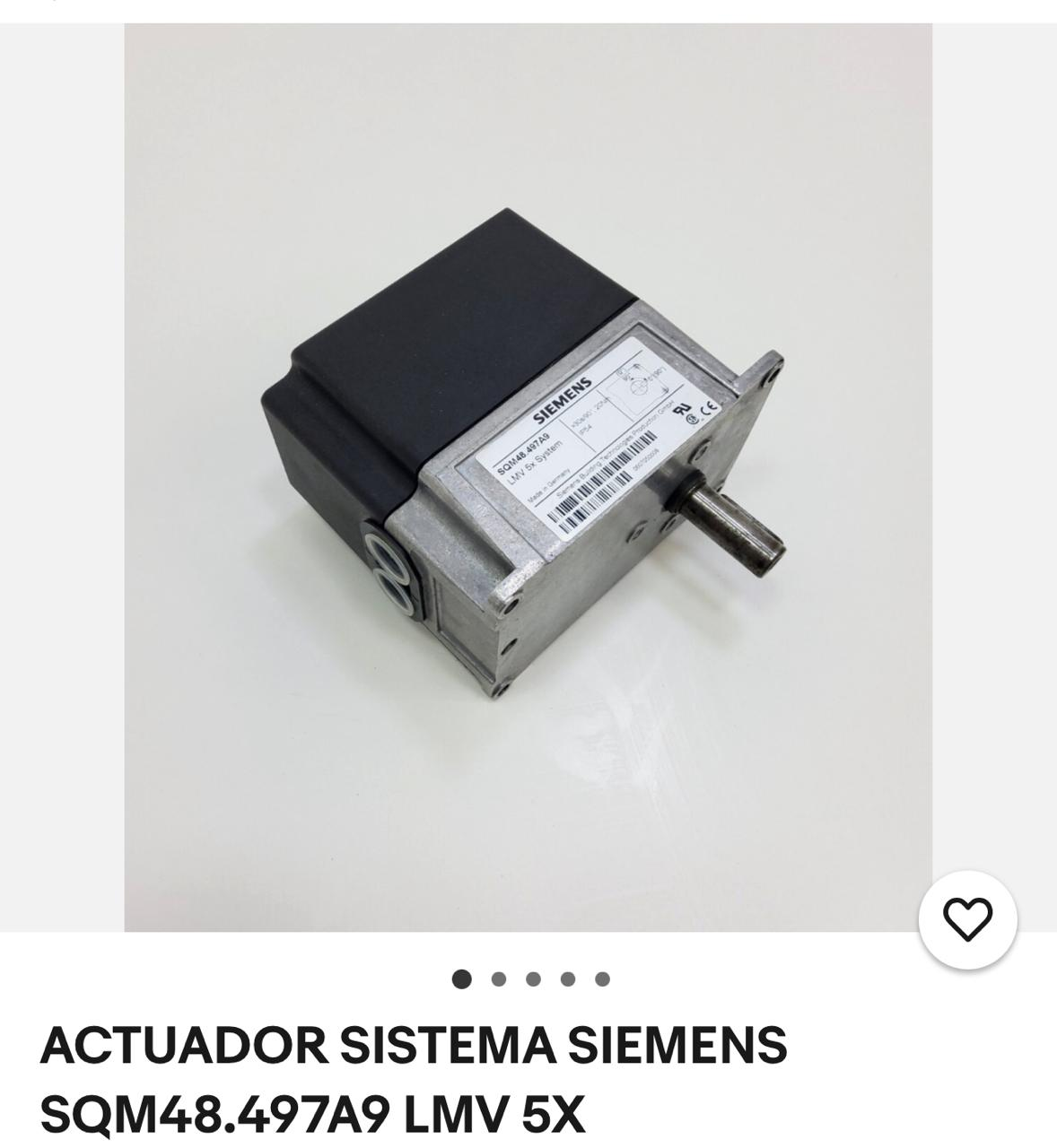 Actuador Siemens SQM48.497A9
