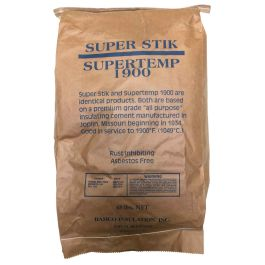 Super Stik Insulating Cement 1900 grados Fahrenheit, 45 libras